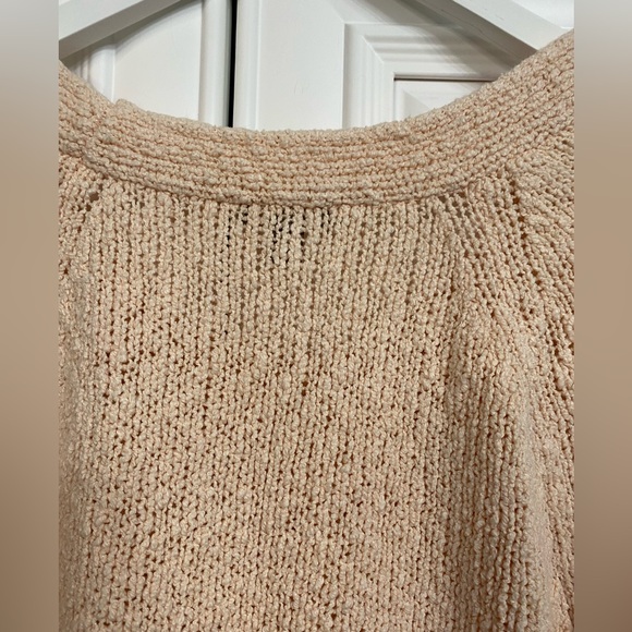 J.Jill  Women's XL Soft Pink Knit Scoop Neck Sweater - Picture 10 of 12